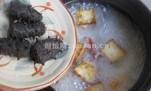 孕妇海参豆腐汤步骤图10