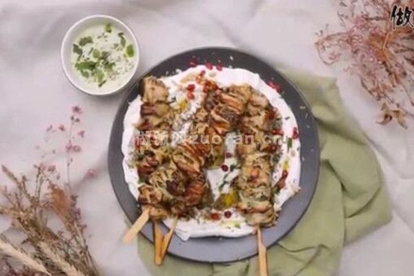 浙菜鸡胸肉串的做法_简单又美味的自制烤串