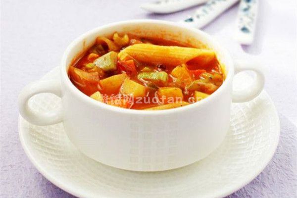 正宗意大利蔬菜汤的做法_酸甜可口又营养丰富的意式风味