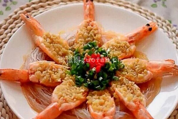 浙江特色蒜蓉粉丝虾的做法_最正宗的做法极好吃的美味