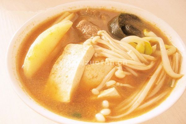 正宗辣白菜汤的做法_来自朝鲜半岛的传统美食